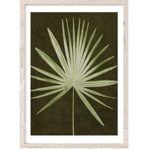 Palm Print, Extra Large Wall Art Prints, Palm Leaf Prints, Palm Wall Art, Palm Tree Print, Botanical Decor, Fine Art Print, Unframed Print