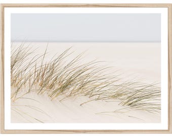 Beach Photography Print | Extra Large Coastal Wall Art (Unframed)