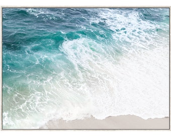 Beach Print on Canvas, Coastal Wall Art, Beach Photography Prints, Extra Large Wall Art Prints, Ocean Print, Canvas Wall Art, Large Artwork