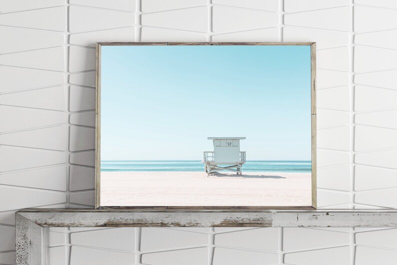 Strand Dekor Ozean Druck Kusten Wand Kunstdruck Etsy