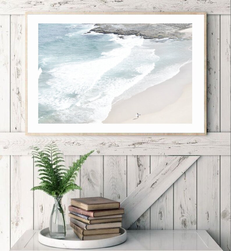 Aerial Beach Photography Ocean Print Large Wall Art Prints Etsy
