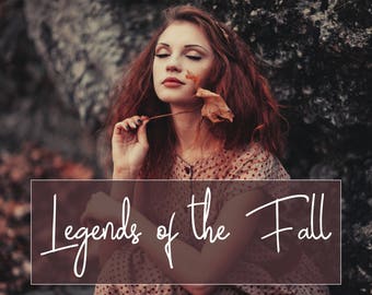 10 Fall Actions - Autumn Photoshop Action - Artistic Action - PS Action Set - Fall Photoshop Effect - Autumn Mood - Vintage Actions - Season