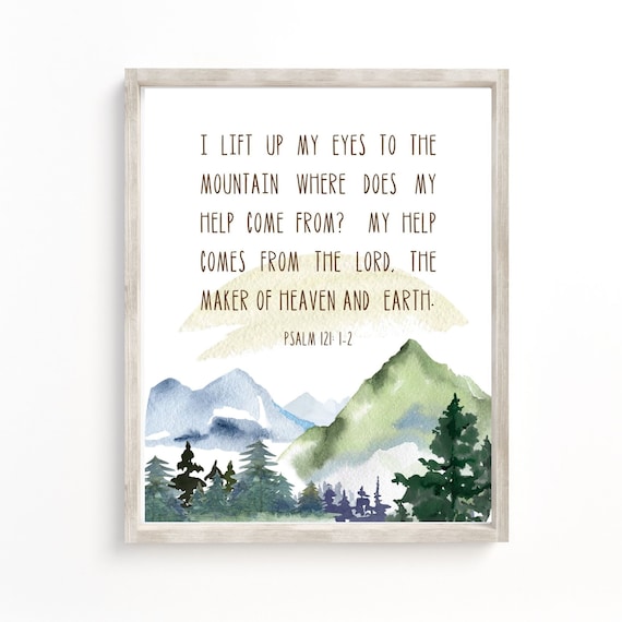 Psalm 121 {Poster} Psalm 121 {Poster}