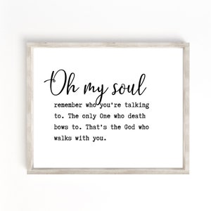 Oh My Soul lyrics print, Casting Crowns, Worship Lyrics,Worship song Lyrics,Bible verse wall art Worship Lyrics Art Print