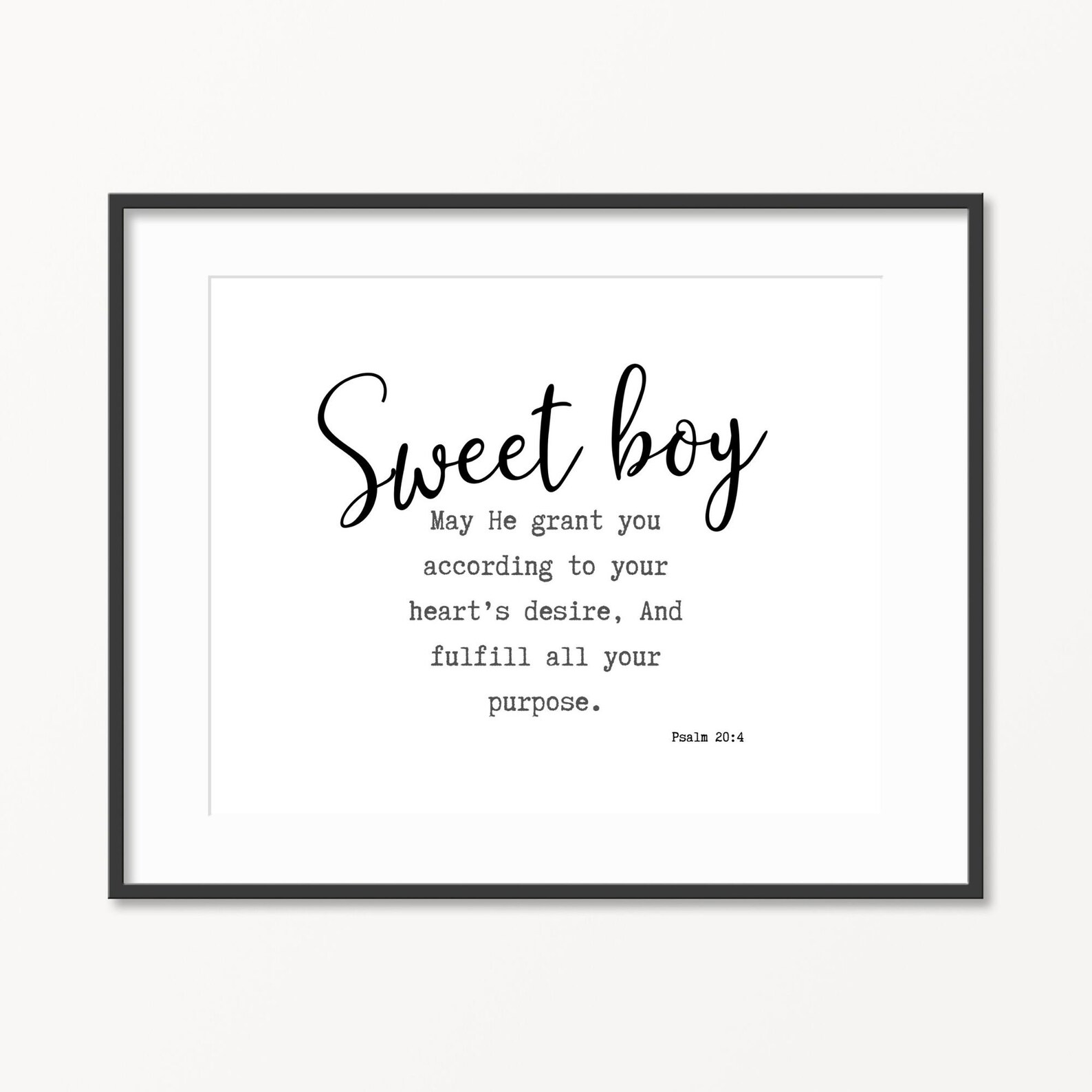 Sweet Boy Print Baby Boy Nursery Kids Room Sign Minimal Etsy
