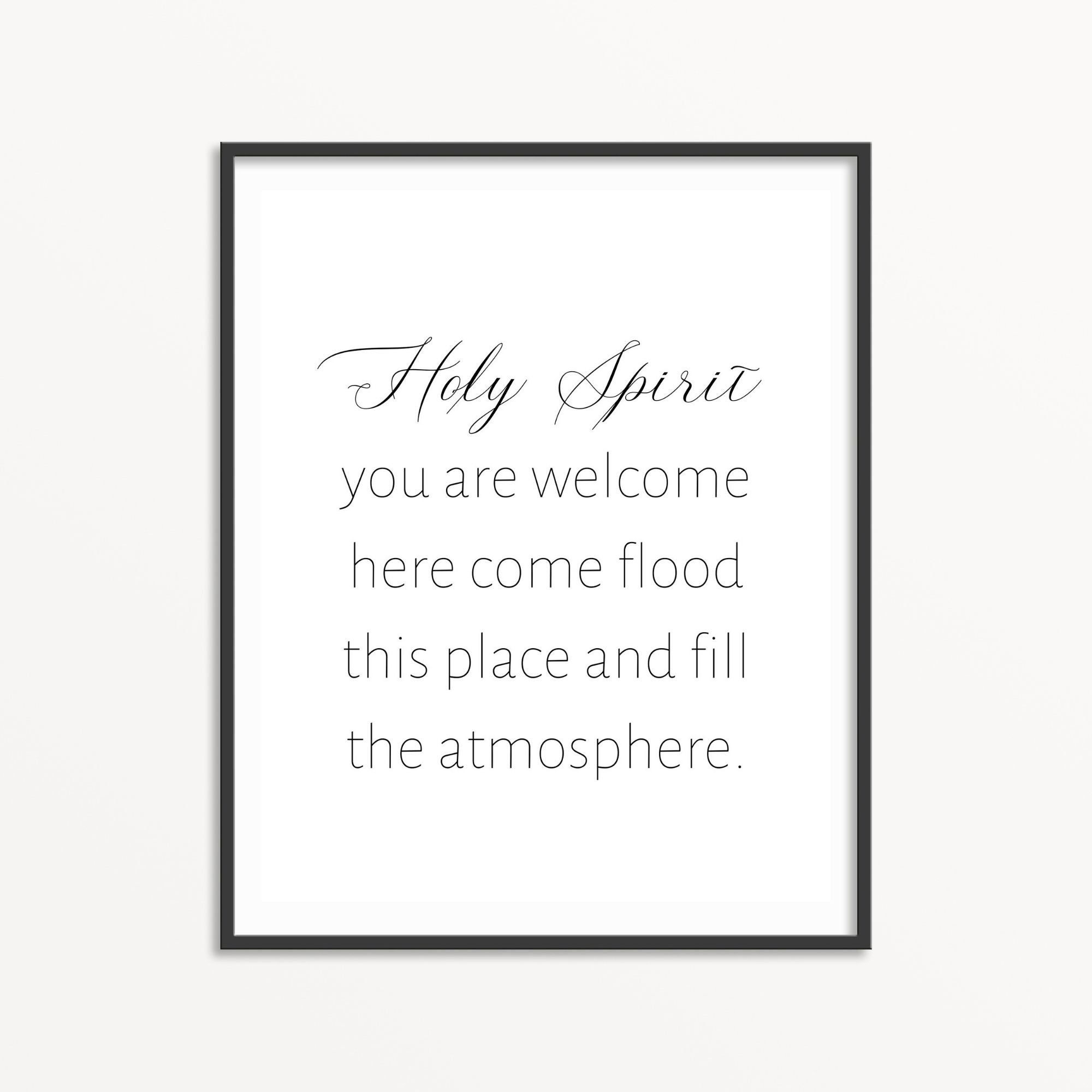 Holy Spirit You Are Welcome Here Lyrics - p70ibkg