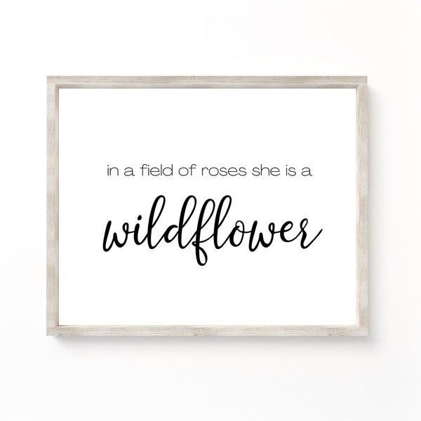 Shes a Wildflower - Etsy