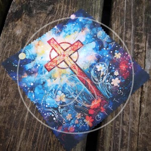 Religious 5.5 x 5.5 Microfiber Eyeglass Cloth