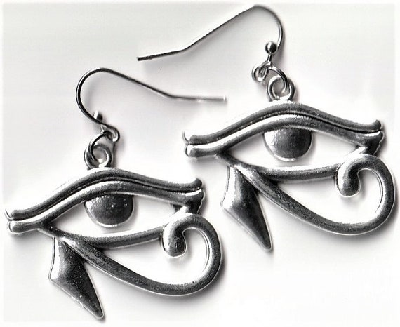 egyptian eye earrings