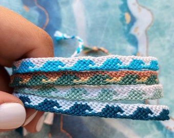 Ocean Wave Friendship Bracelet - Best Friend Gift -   FreeSpiritsBracelets - Summer Jewelry