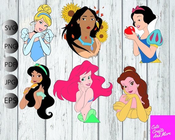 Download Disney Princess svg Bundle disney svg princess svg Disney ...