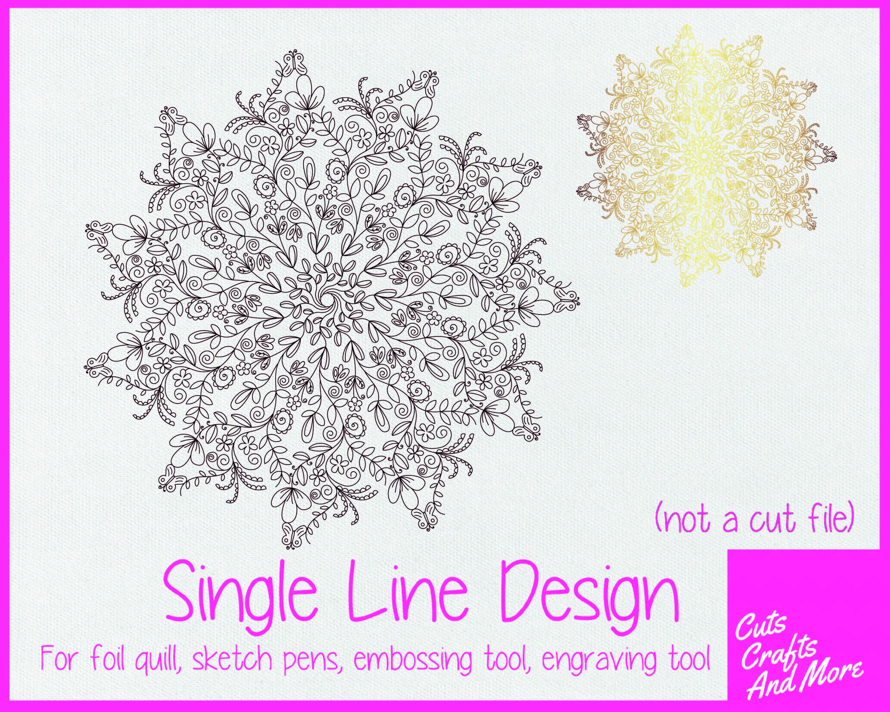 Thank You Single Line Svg, Foil, Quill, Emboss, Invisible Ink, Sketch Pen,  Engraving, Digital Download, Cricut Silhouette, Card Making 