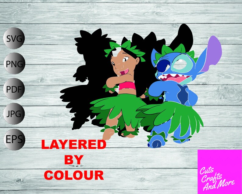 Download Lilo y Stitch svg Bundle Lilo y puntada clipart disney svg ...