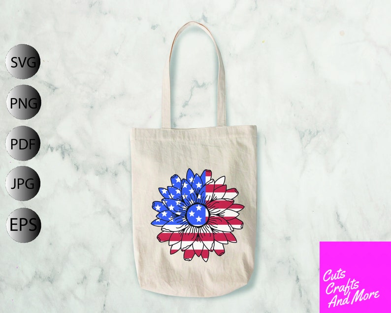 Free Free 195 Vinyl Cricut American Flag Sunflower Svg SVG PNG EPS DXF File