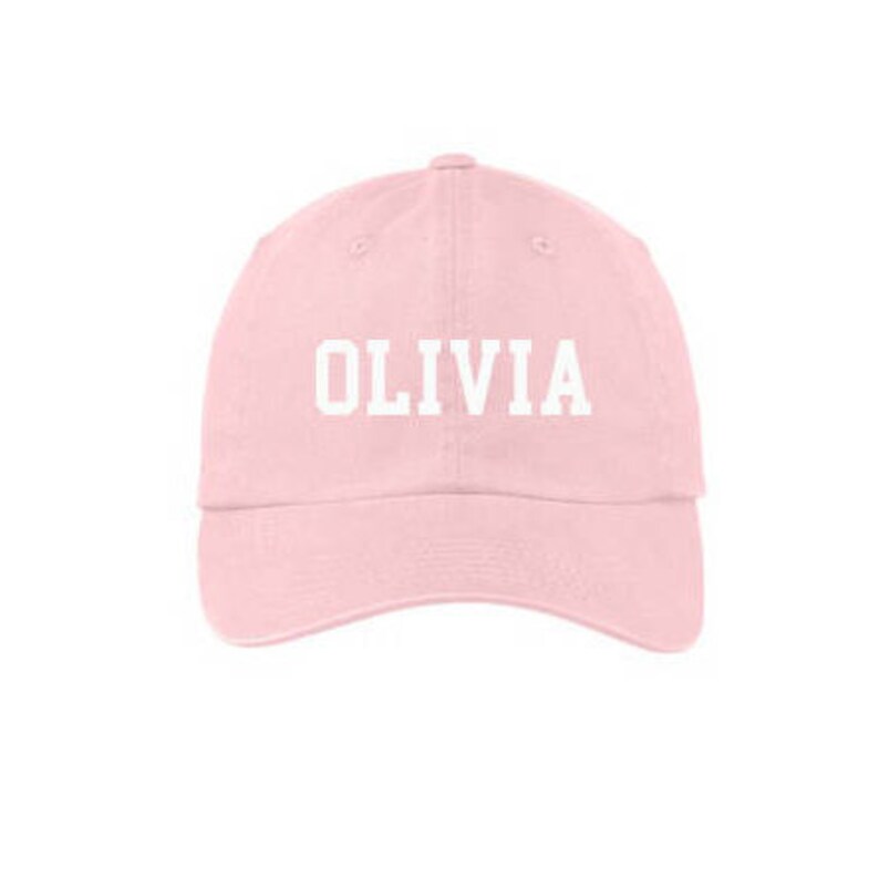 personalised children's baseball caps