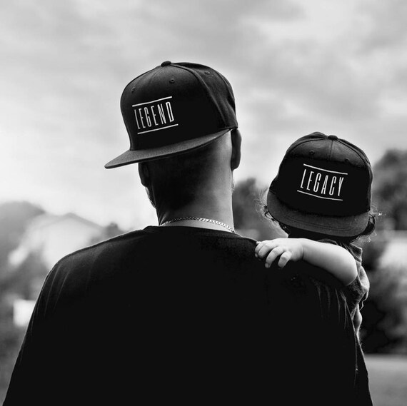 dad and son matching hats