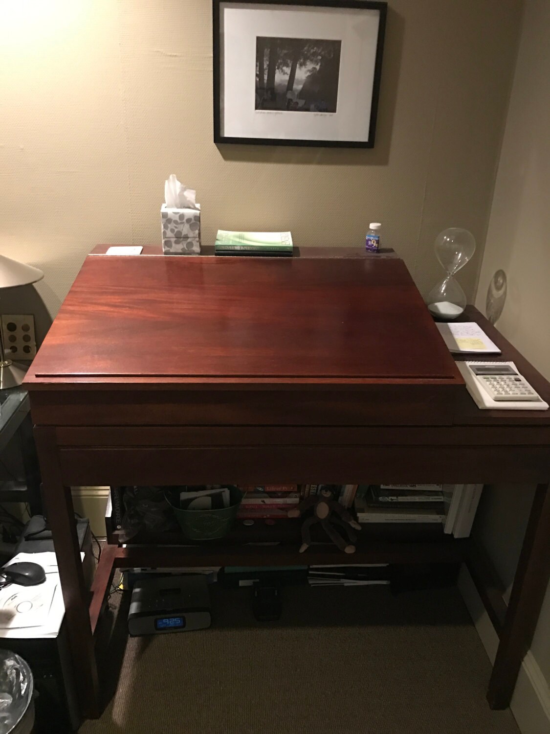 Very Large Antique Standing Desk