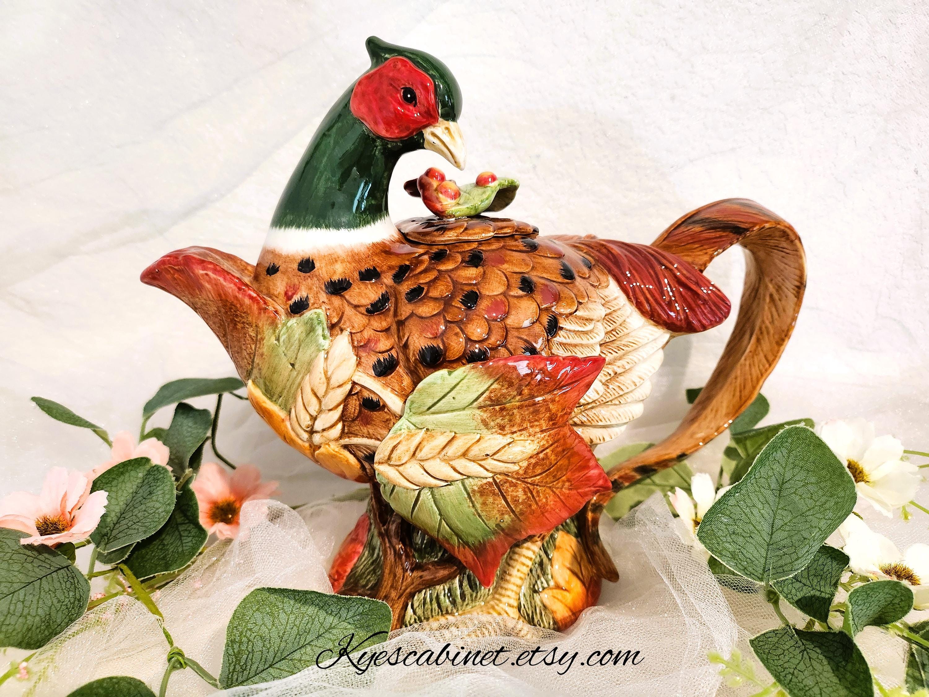 アメリカ/Fitz & Floyd（フィッツ＆フロイド）ティーポット Fitz and floyd teapot - Etsy 日本