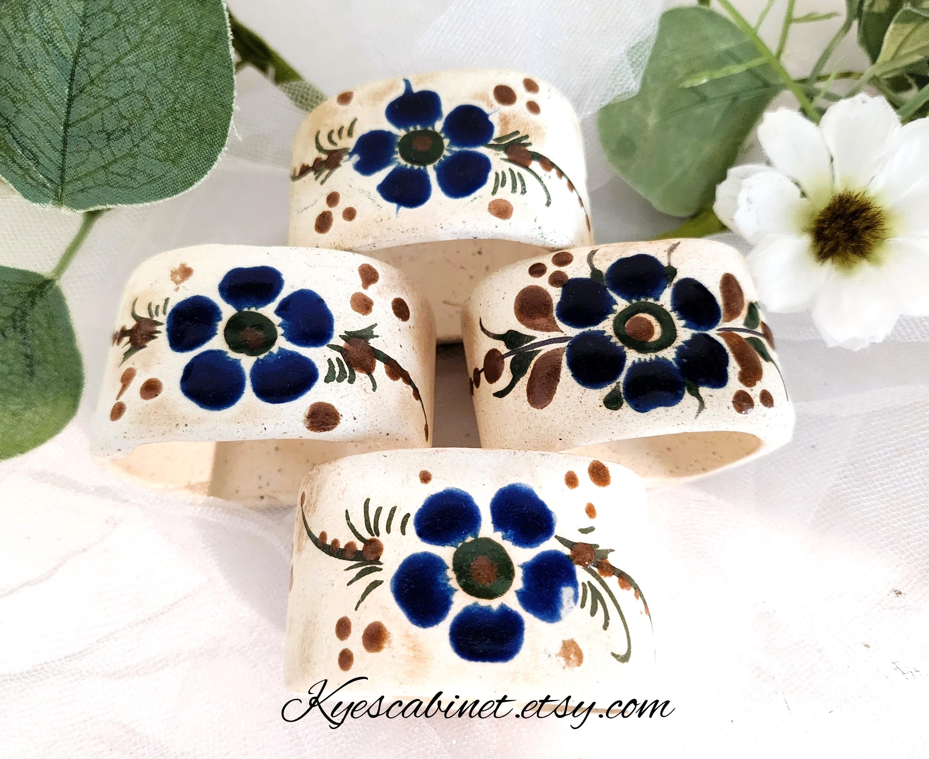 Daisy Napkin Ring - Set of 4 main image 1
