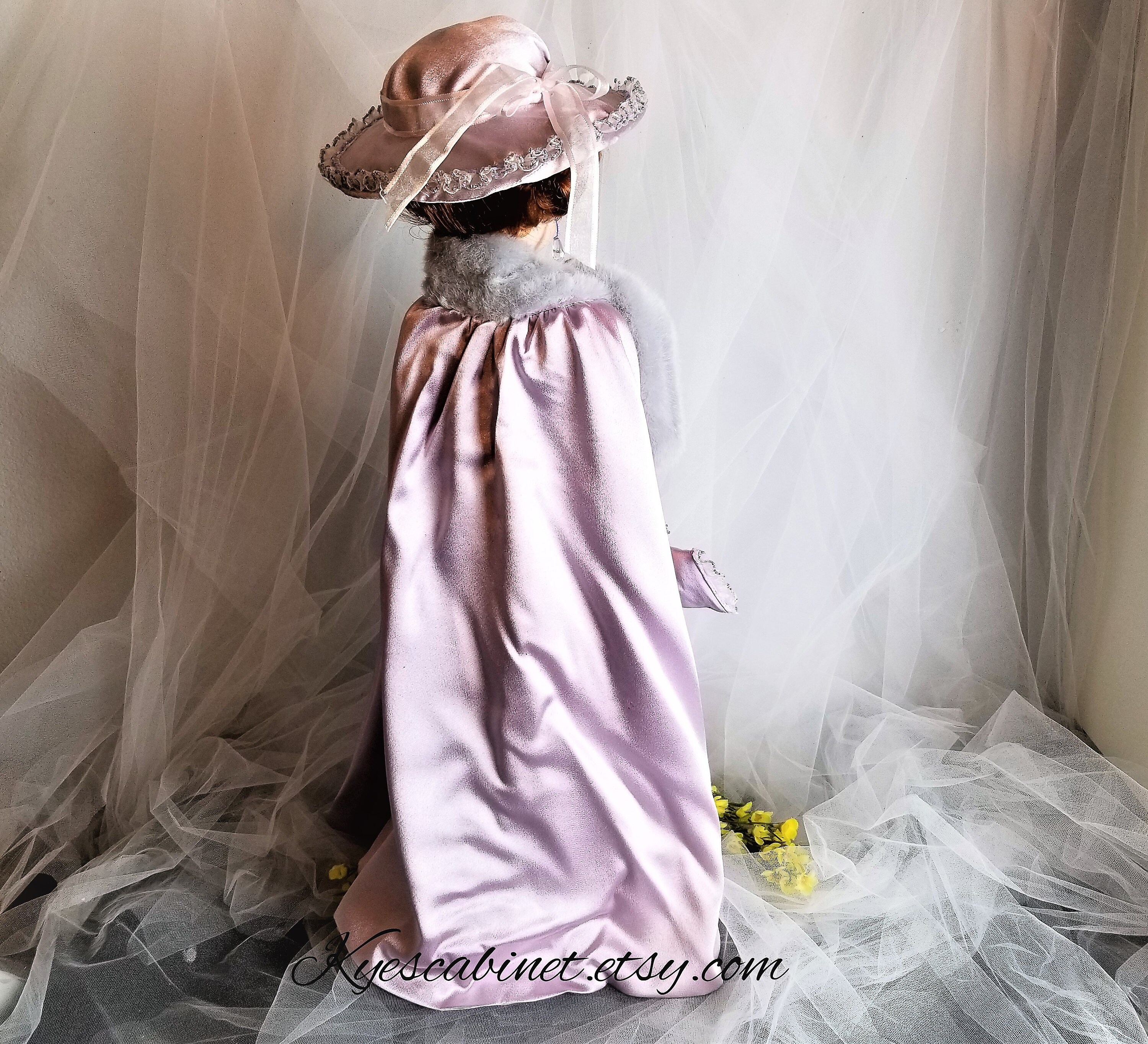 American Classics Porcelain Doll Collection violet Etsy