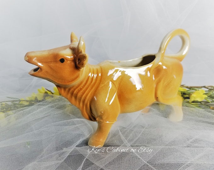 Brown Cow Creamer Made in Japan Cow Porcelain Collection Cow Etsy
