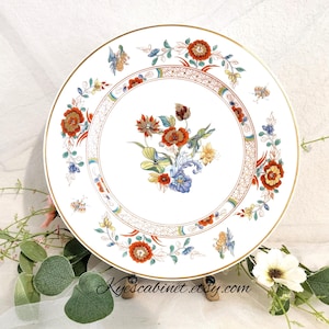 Haviland Limoges Dinner Plate: Cathay Chinoiserie Floral, 10&quot; Replacement China