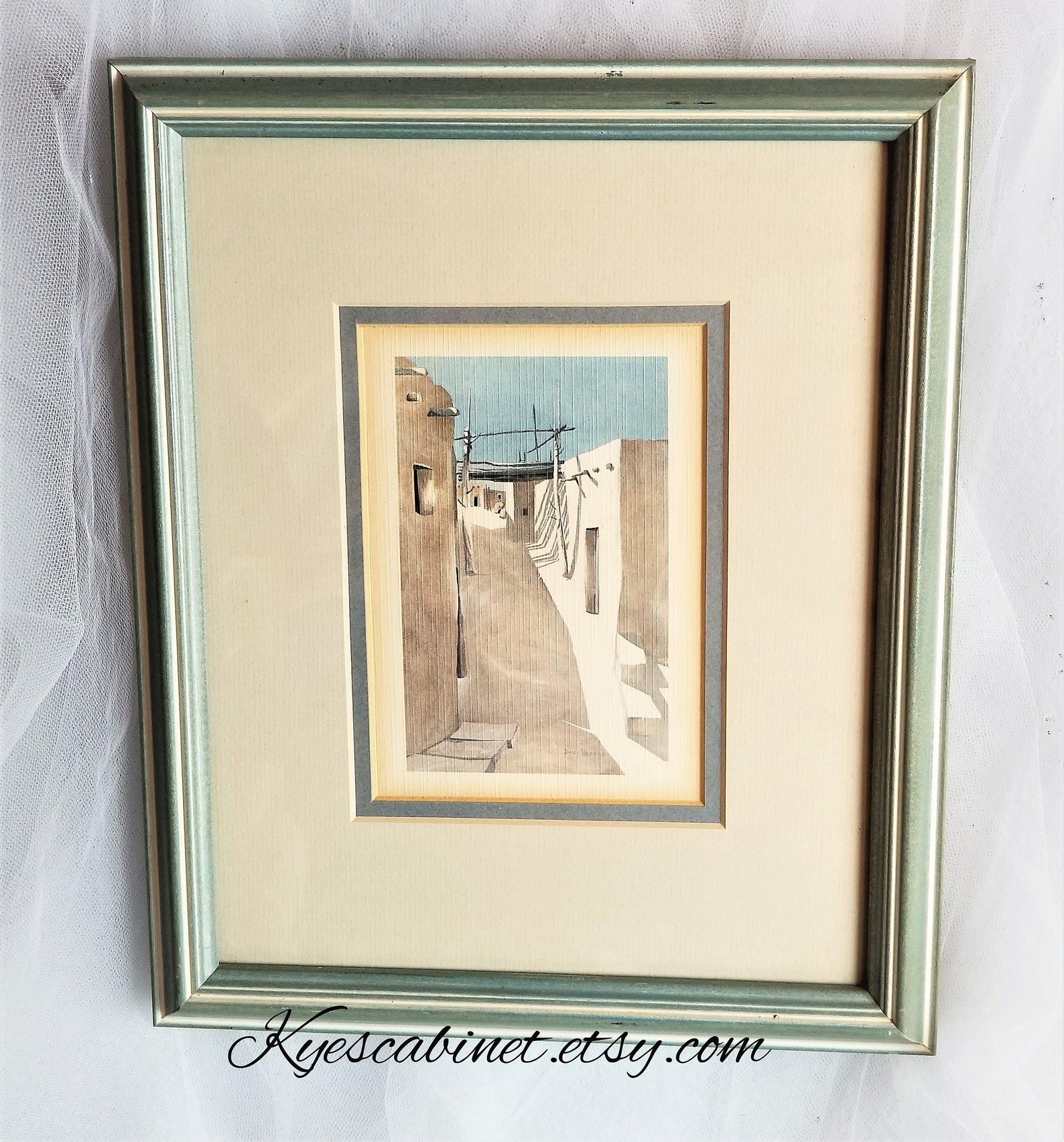 Pair of Deborah Hiatt's Framed Acrylic on Canvas Prints Etsy