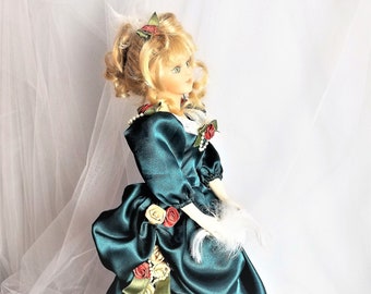Seymour Mann "Emerald" Porcelain Doll: 22-Inch Limited Edition
