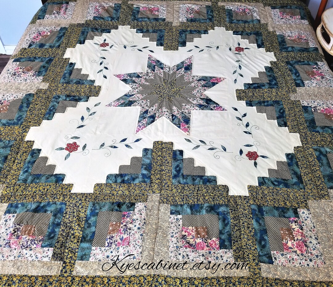 Vintage Lone Star Quilt