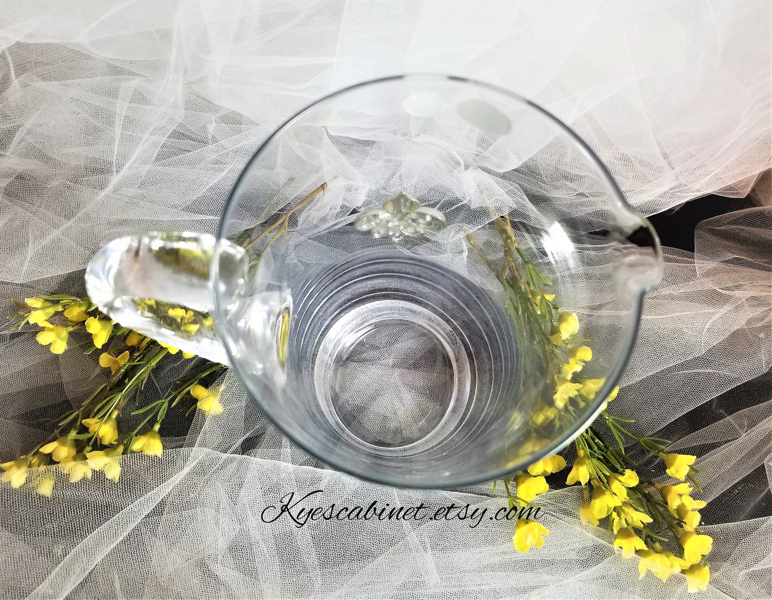 Bohemia Crystal Pitcher Made in Czech Republic 100 Lead Free Etsy