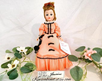 Collectible Madam Alexander Doll "Jasmin" - 1988 Portrettes Series in Original Box, 10" Tall