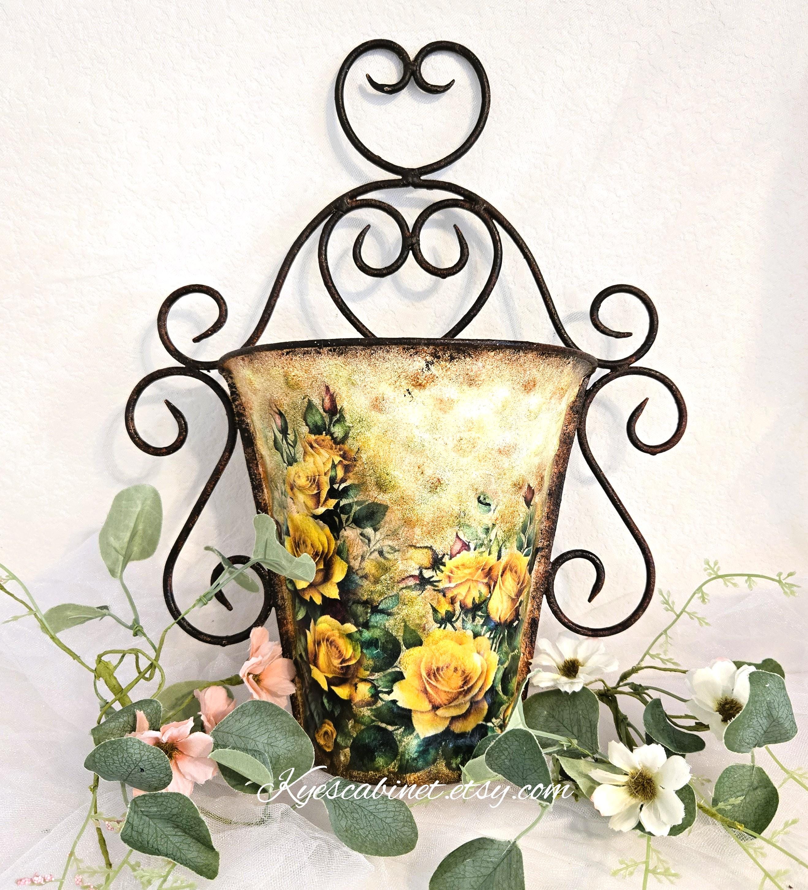French Antique Wall Pockets - Etsy