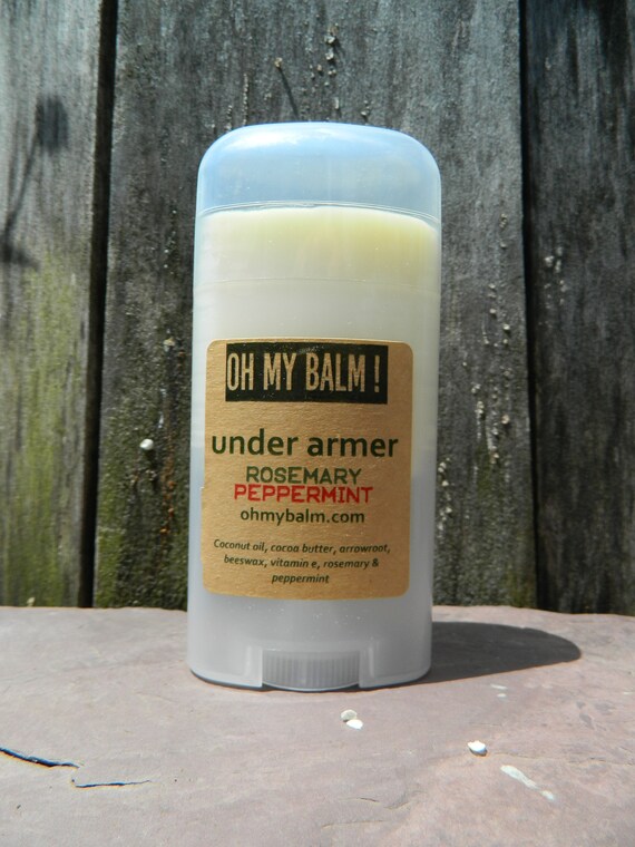 Onder Armer All Natural Deodorant Rozemarijn Pepermunt Etsy