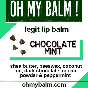 Mint Chocolate Legit Lip Balm