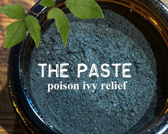 The Paste Poison Ivy Treatment Heal Faster and Relieve the Etsy