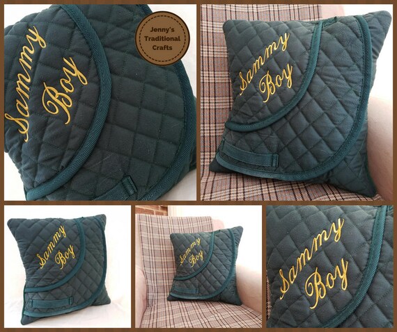 Horse Blanket Cushion Horse Memory Pillow Pony Keepsake Etsy