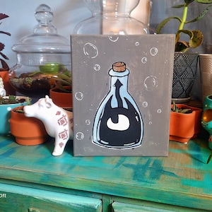 Luci, 8x10inch canvas painting