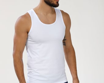 Men's T-shirt, color white