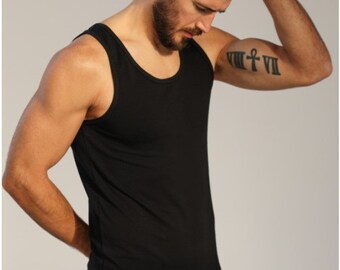 Men's T-shirt, color black