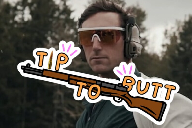 M1 Garand Thumb Tip to Butt Sticker Etsy Portugal