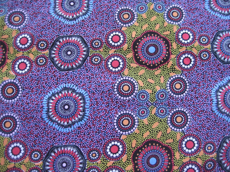 Australian Aboriginal Fabric Etsy Australia