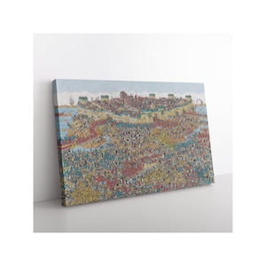 Where&#39;s Waldo Poster Canvas 4