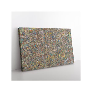 Where&#39;s Waldo Poster Canvas