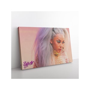 Doja Cat Poster Canvas