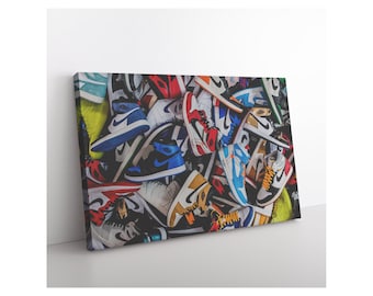 Jordan 1 Canvas Poster