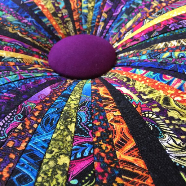 Kismet Tuffet Footstool by Dalgleish Clothworks /Ottoman/ Pouf/ Footstool/ Tuffets/ Home Decor/ Cat Furniture/ Pet Furniture/ Tuffet