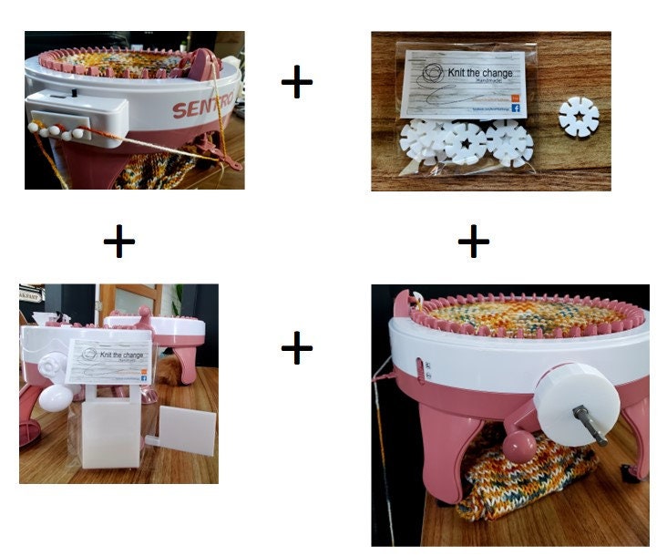 Sentro Knitting Machine 22 Needles FREE E-book black Friday Sale 