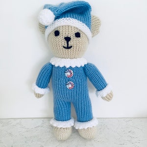 Teddy Bear Knitting Pattern, Teddy Bear Family Pattern, Knitted Teddy Bears, Knit Flat on Two Needles image 7