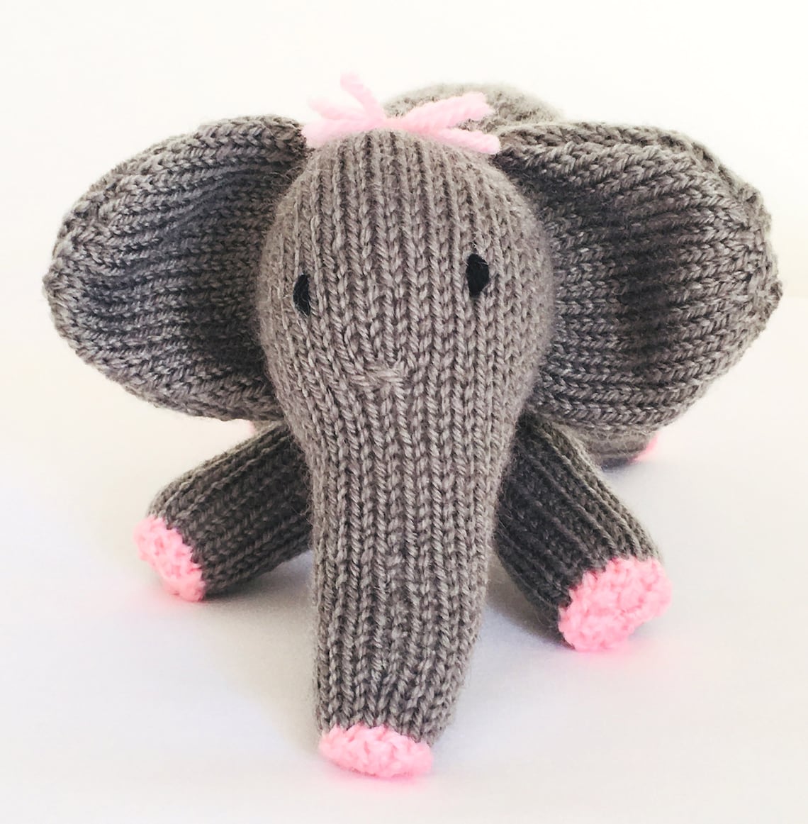 Knitted Elephant Knitting Pattern Amigurumi Instant Download - Etsy