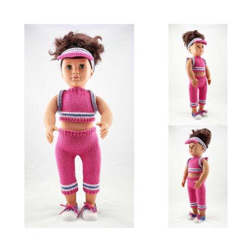 Knitting Pattern Dolls Clothes to Fit 10 Inch Dolls Worked Etsy UK